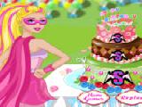 Play Super barbie birthday cake