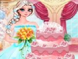 Spielen Elsa wedding cake