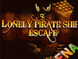 Play Lonely pirate ship escape