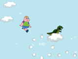 Play Clarence jumping clouds