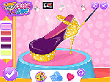 Play Cinderella shoes designer