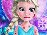 Play Injured elsa frozen
