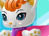 Play Power princess kitty dressup