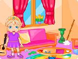 Play Anna easter room cleaning