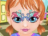 Play Pretty baby anna face art