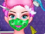 Play Princess elsa facial spa