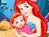 Play Pregnant ariel gives birth