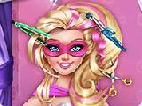 Play Super barbie real haircuts