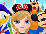 Jugar a Baby barbie goes to disneyland