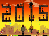 Play Let the bullet fly: new year