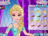 Play Elsa makeover studio