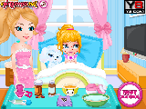 Play Baby barbie chickenpox attack