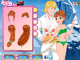Play Princess anna wedding invitation