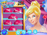 Play Cinderella's wedding makeup