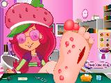 Play Strawberry shortcake foot injuries!