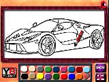 Play Ferrari coloring