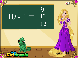 Play Rapunzel math exam