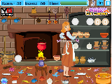 Play Princess cinderella kitchen cleaning