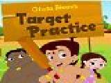 Play Chhota bheem target practice