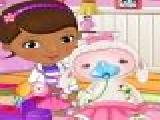 Play Doc mcstuffins lamb injury