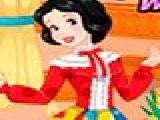 Play Snow white patchwork dress