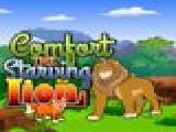Play Comfort the starving lion