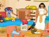 Play Egyptian princess room cleaning