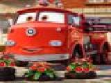 Play Red fire truck puzzle