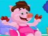 Play Princess piggy hair salon