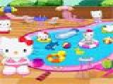 Play Hello kitty swimming pool decor