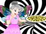 Play Tinkerbell black and white pizza