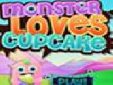 Play Monster loves cupcake