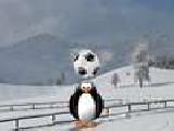 Play Penguin soccer star