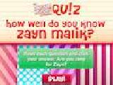 Play Quiz - do you know zayn malik