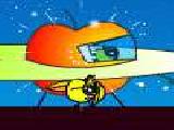 Play Super appleman defend airship