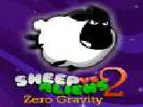 Play Sheep vs aliens 2 - zero gravity