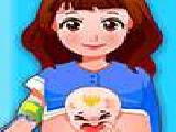Play Mom give birth newborn baby