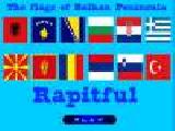 Play Balkan peninsula flags flamujt e gadishullit ballkanik