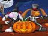 Play Funny halloween puzzle