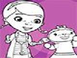 Play Coloring doc mcstuffins and lambie