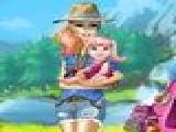 Play Barbie going to camping