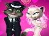 Play Talking tom and angela wedding party