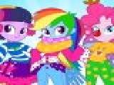 Play Equestria girls winter fashion