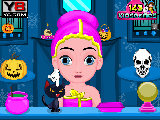 Play Baby elsa halloween makeover