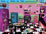 Play Monster high messy kitchen