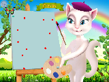 Play Talking angela painting ginger