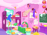 Play Princess pj party cleanup