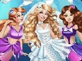 Play Barbie mermaid wedding