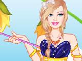 Spielen Barbie magical unicorn dressup