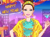 Jugar a Barbie new years eve